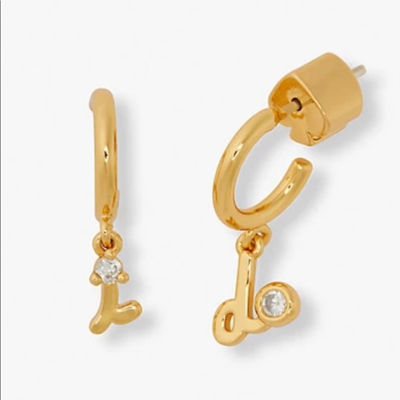 NWT KATE SPADE ♠️ SAY YES I DO HUGGIES EARRINGS - Picture 3 of 10